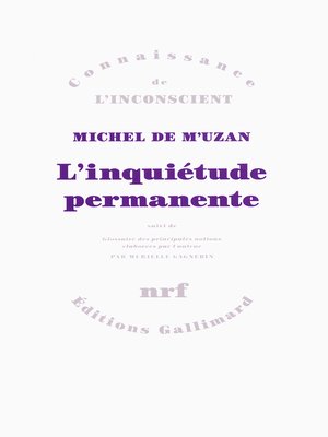 cover image of L'inquiétude permanente